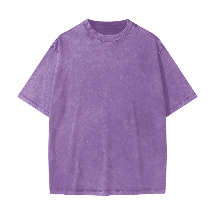 Vintage Waxed Dyed Washed Cotton Tee - FunTakers