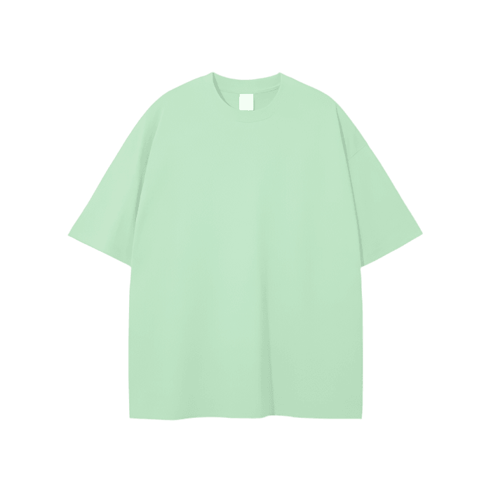 Solid Color Loose Fit Tee