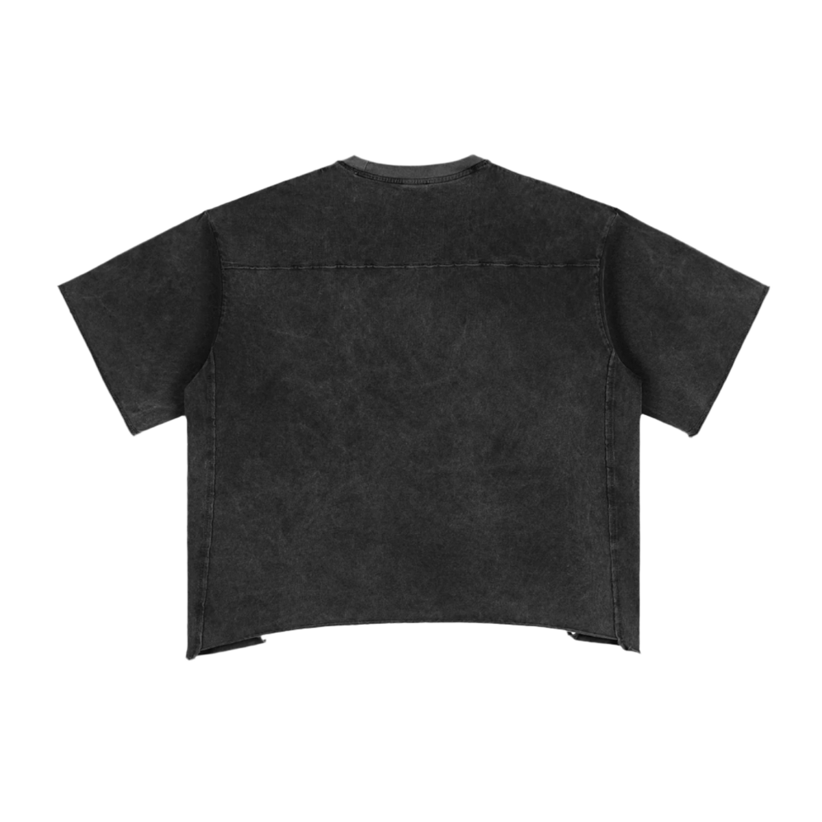 Raw Edge Snow Washed Boxy Tee - FunTakers