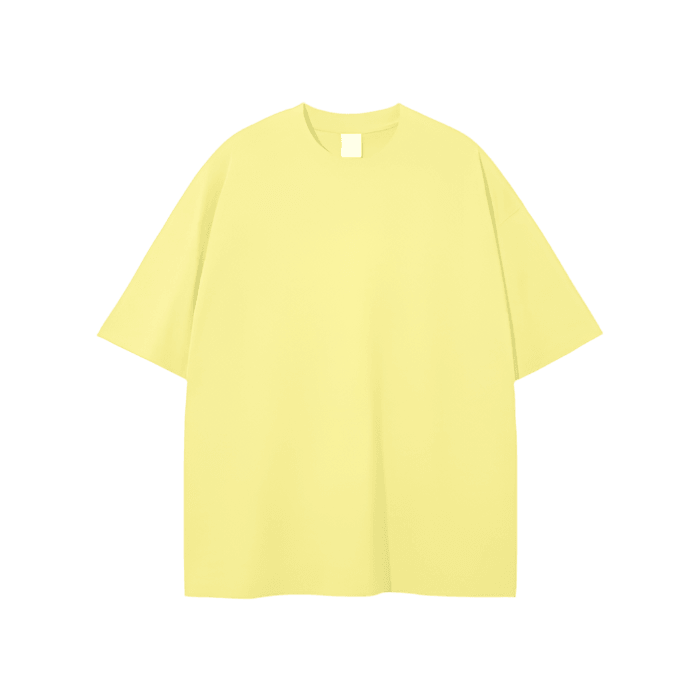 Solid Color Loose Fit Tee