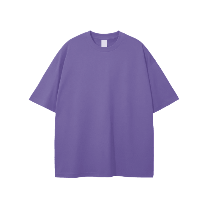 Solid Color Loose Fit Tee