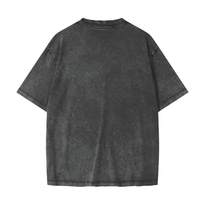 Vintage Waxed Dyed Washed Cotton Tee - FunTakers