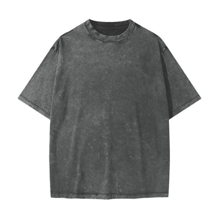 Vintage Waxed Dyed Washed Cotton Tee - FunTakers