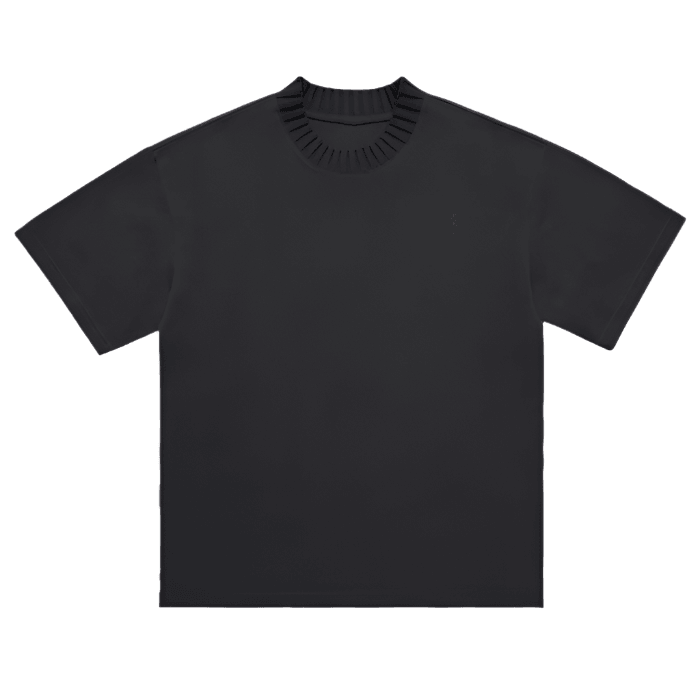 Heavy Knitted Round Neck Tee - FunTakers
