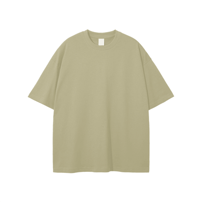 Solid Color Loose Fit Tee