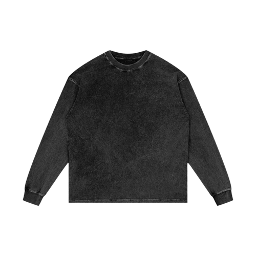 Acid-Wash Oversize LS Tee - FunTakers