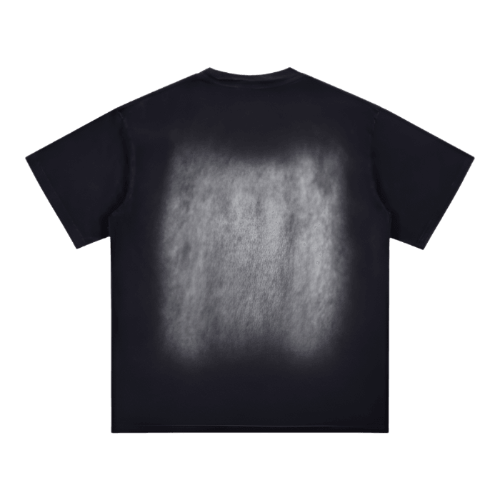 Square Monkey Washed Drop Shoulder Tee