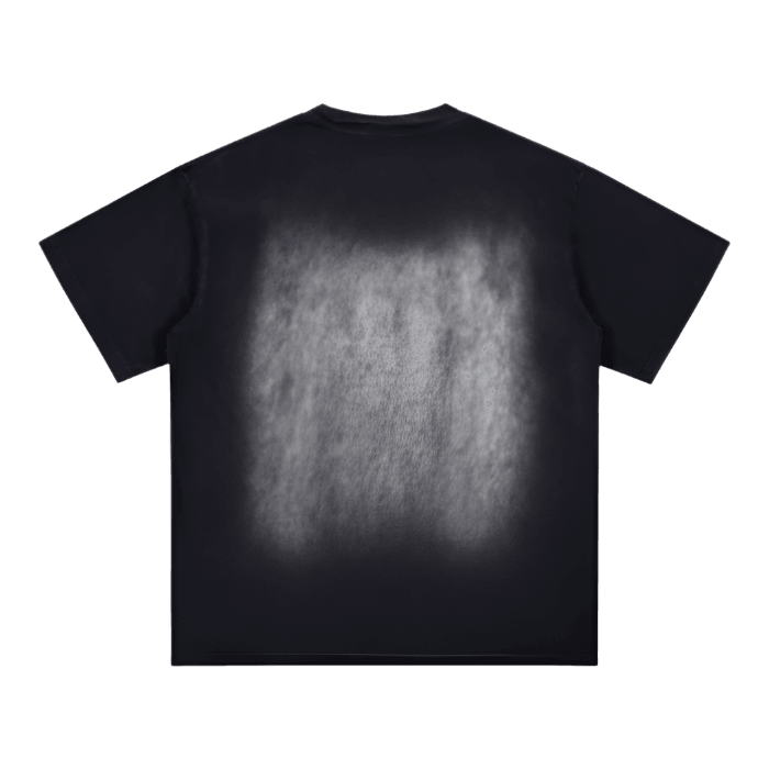 Square Monkey Washed Drop Shoulder Tee - FunTakers