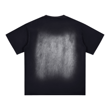 Square Monkey Washed Drop Shoulder Tee