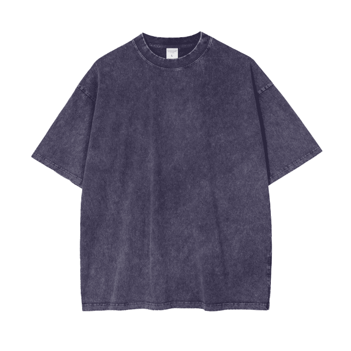 Acid Wash Oversize T-Shirt - FunTakers