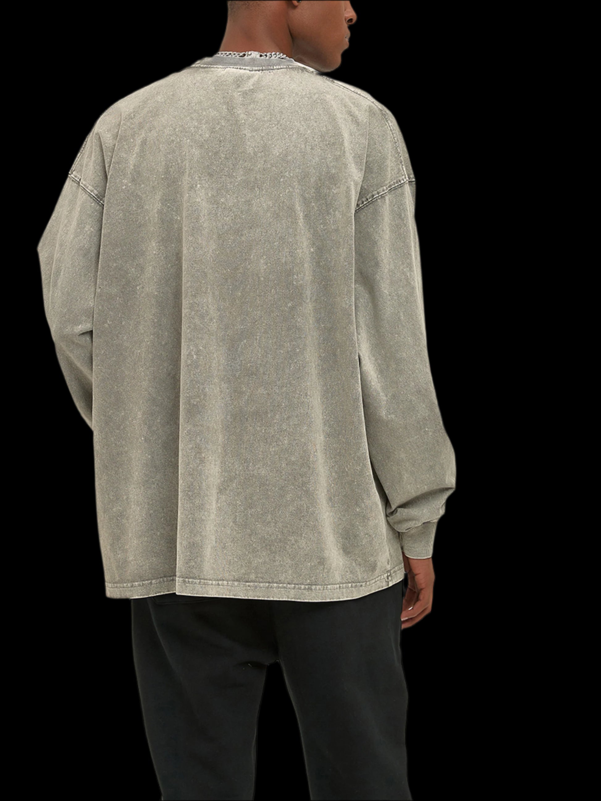 Acid-Wash Oversize LS Tee - FunTakers
