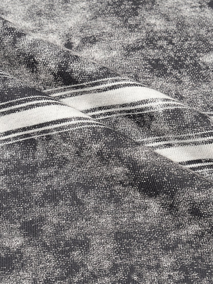 Snow Wash Striped Box Tee - FunTakers