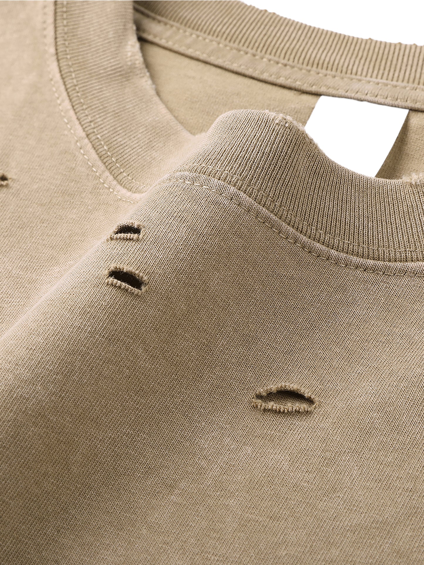 Heavy Snow Wash Frayed Tee - FunTakers